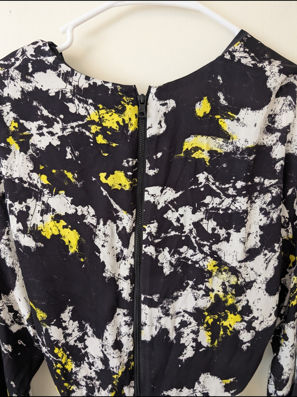 Alice + Olivia Womens 2 Ophelia Faux Wrap Mini Dress Black Cocktail Party - Picture 6 of 8